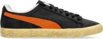 Puma Vintage Zwart/rickie Oranje Lage Schoen - Heren - Sneakers - Zwart - 41 EU - Schoenen