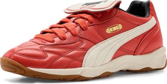 Puma Puma Mens King Indoor Shoes, Red Fire/Frosted Ivory, 11.5
