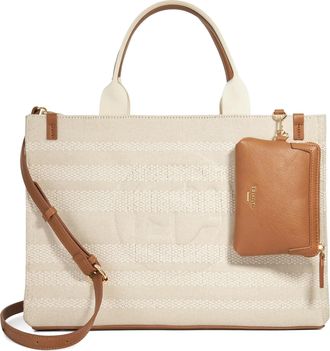 Dune London Womens Accessories Deltra - Large Tote Bag - Natural Canvas - One Size