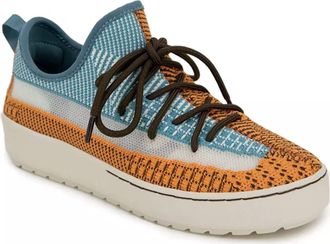 Jambu Womens Jenny Knit Sneaker In Teal Multi
