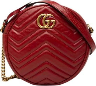 Gucci Borsa a tracolla in pelle trapuntata Pre-owned - - Pre-owned - Donna - Rosso - ONE SIZE