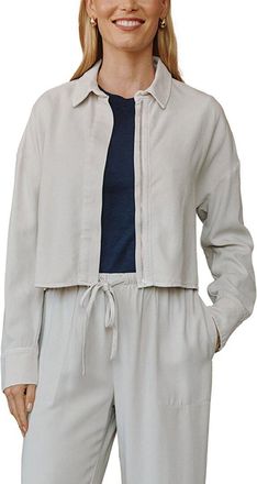 Bella Dahl Oversized Cropped Shacket