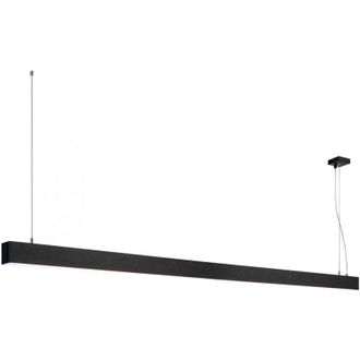 SLV Slv - 1001409 Glenos, Suspensi&oacute;n Perfilada, 2m, Negro, Smd Led 103w, 4000k