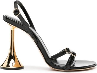 Coperni Leather Heel Sandals