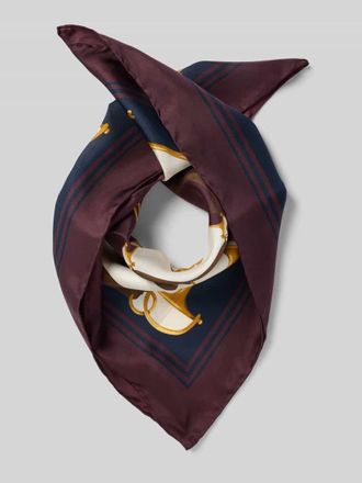 Lauren Ralph Lauren Tuch aus reiner Seide in Dunkelblau, Gr&ouml;&szlig;e 1