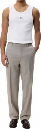 Les Deux Mini Check Pants In Bungee Crown Brown