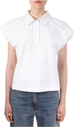 Msgm Msgm T-shirts en polos - Dames - Polos - Wit - S - Tops