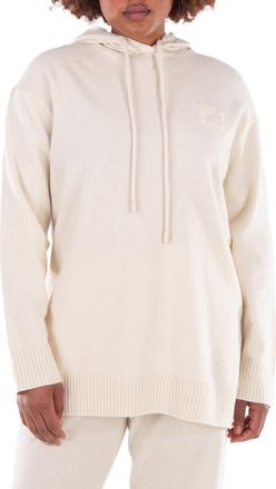 Fendi Cahsmere Blend Hooded Sweater, Brand Size 46 ( US Size 10 )