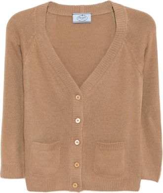 Prada Cardigan crop - Toni neutri