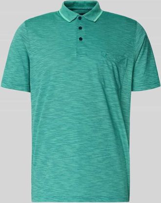 Ragman Regular Fit Poloshirt mit Brusttasche in Gruen, Größe XL