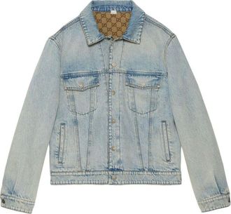 Gucci Reversible Denim Jacket Light Blue 771818-XDCTO-4452