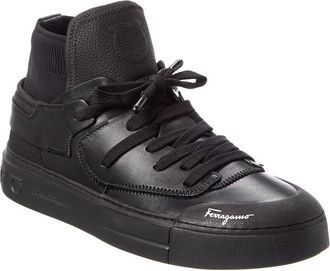 Ferragamo Ferragamo Neely Leather Sneaker