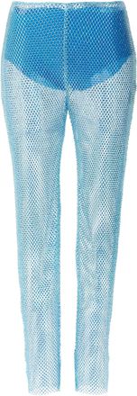 Giuseppe Di Morabito Womens Sequin Mesh Pants