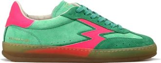 MOA Master Of Arts MOA - Master OF Arts, Schoenen, Dames, Groen, 40 EU, Katoen, Groene Matcha Sneaker Club Deluxe Concept