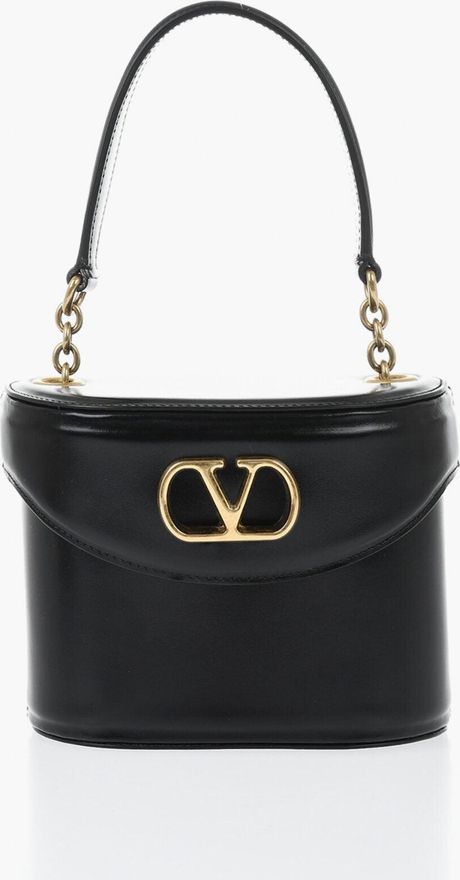Borsa a Mano VANITY in Pelle con Tracolla Chain Valentino