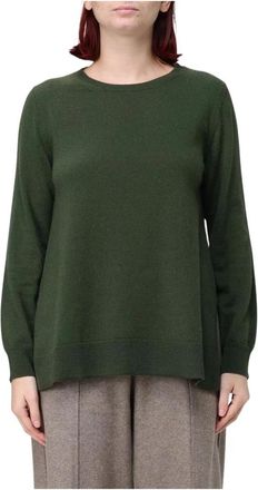KANGRA Jersey de cuello redondo - Knitwear - Mujer - Verde - XL