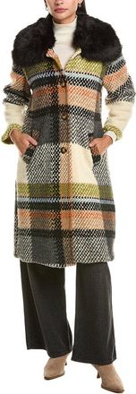 La Fiorentina Long Length Wool-Blend Coat