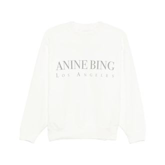 Anine Bing Mujer, Sudaderas, Blanco, Talla: XS
