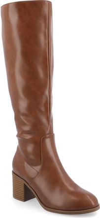 Journee Collection Women & apos;s Romilly Wide Width Extra Wide Calf Boots