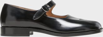 Maison Margiela Tabi Leather Mary Jane Ballerina Flats