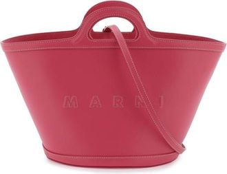 Marni Leather Small Tropicalia Bucket Bag