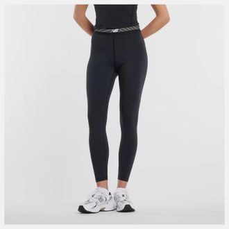 New Balance Funktionstights NEW BALANCE, Damen, Gr. XXL, N-Gr, schwarz, Obermaterial: 71% Polyester, 29% Elasthan, Hosen Funktionstights, elastischer Materialmix,
