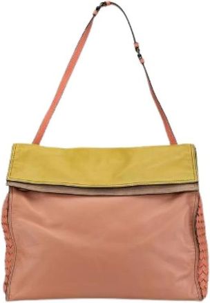 Bottega Veneta Pre-owned Shoulder Bags, female, Multicolor, Size: ONE SIZE Pre-owned Leather shoulder-bags