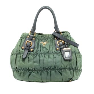 Prada Tessuto Gaufre Tote in tweedehands staat