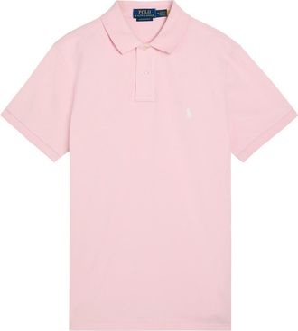 Polo Ralph Lauren Logo Cotton Polo Shirt - Pink - XL