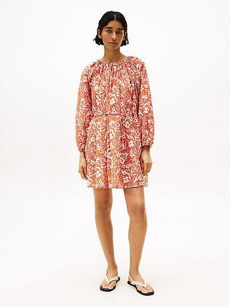 Tommy Hilfiger Oversized Mini Dress With Silk