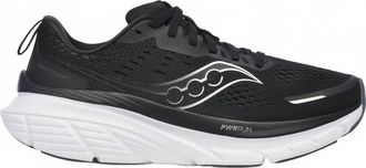 Saucony Womens Guide 18 Shoe In Black/white