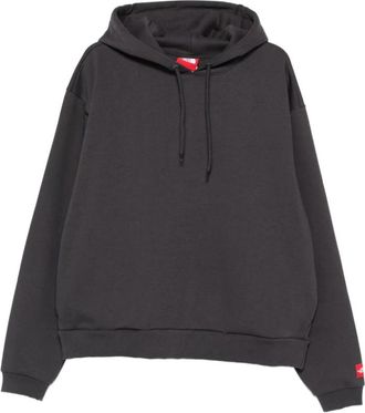 The North Face Zwarte Hoodie met Trekkoord - Heren - Sportshirts - Grijs - M - Katoen - Fitness