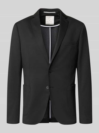 s.Oliver Black Label 2-Knopf-Sakko mit Viskose-Anteil in Black, Gr&ouml;&szlig;e 102