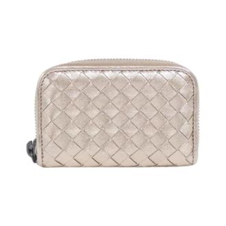 Bottega Veneta Pre-owned Wallets, male, Pink, Size: ONE SIZE Pre-owned Leather Coin Case