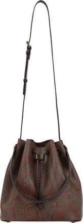 Etro Borsa a secchiello Small Arnica - - Bags - Donna - Marrone - ONE SIZE