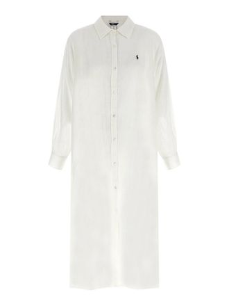 Polo Ralph Lauren maxi boyfriend shirt dress
