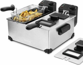 H.Koenig Hkoenig Dfx600 Freidora Acero Inoxidable 3600 Vatios