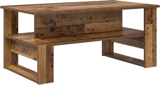 vidaXL Mesa De Caf&eacute; Madera Vieja 90 X 50 X 40 Cm Madera De Ingenier&iacute;a Vidaxl