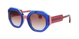 Face &agrave; Face Frost 1 2714 Womens Sunglasses Blue Size 48