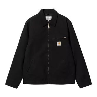 Carhartt Work in Progress Carhartt Wip, Light Jackets, male, Black, Size: XL Detroit Jacket