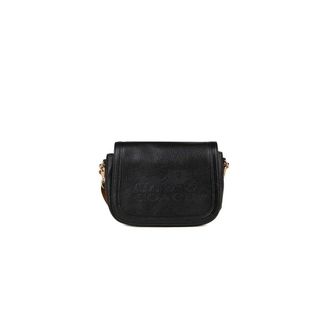 Coach Cross Body Bags, female, Black, Size: ONE SIZE Saddle Bag with Horse and Carriage