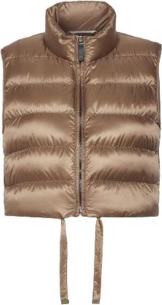 Max Mara Jassen, Dames, Bruin, S, Vests