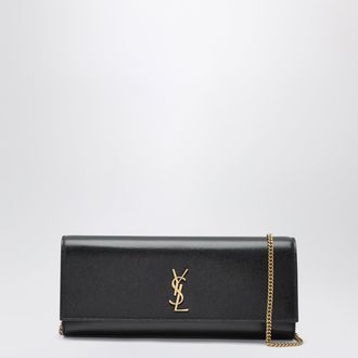 Saint Laurent Black Kate clutch in grain de poudre leather