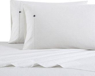 Nautica Dnu Dupe Nautica Buoy Line Cotton Percale Sheet Set
