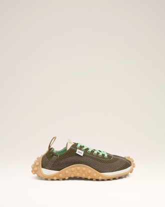 Ami Green Mesh Mirage Sneakers Brown - 36 - Unisex