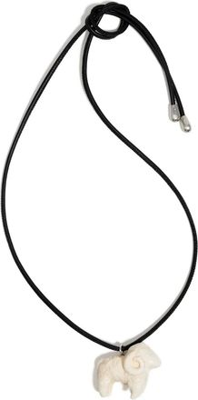 Bimba & Lola animal-pendant necklace - women - Zinc Alloy/Resin/Polyurethane - One Size - White