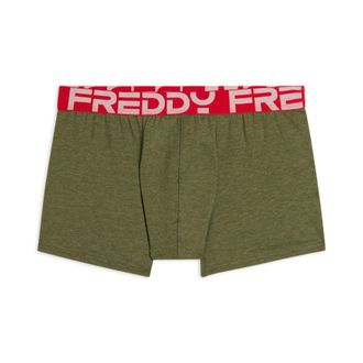 Freddy Boxer Uomo con Elastico Jacquard Colorato e Maxi Logo