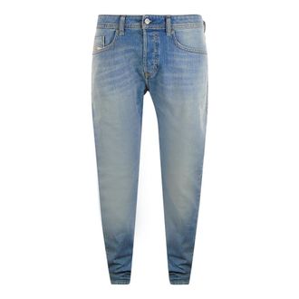 Diesel Heren Buster-X Denim Jeans (Lichtblauw)