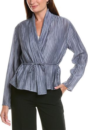 Eileen Fisher Eileen Fisher High Collar Linen Jacket