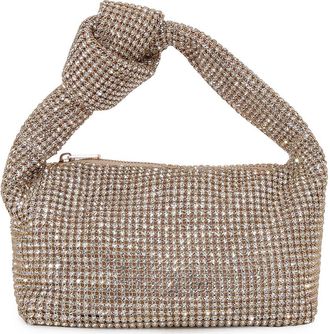 Berness Knotted Handle Rhinestone Bag in Gold at Nordstrom Rack